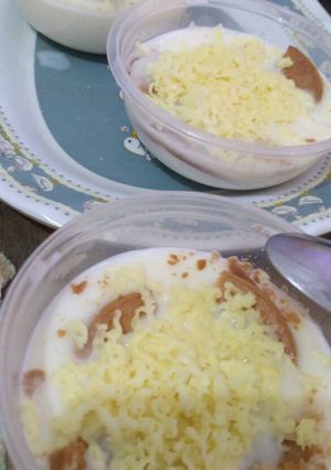 Foto resep Puding biskuit