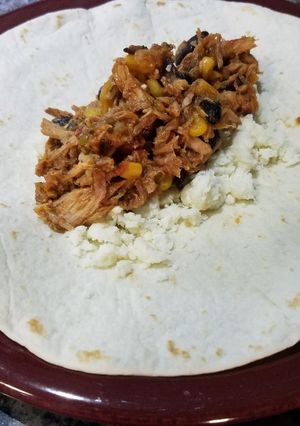 A picture of Sweet and Spicy Pulled Pork.