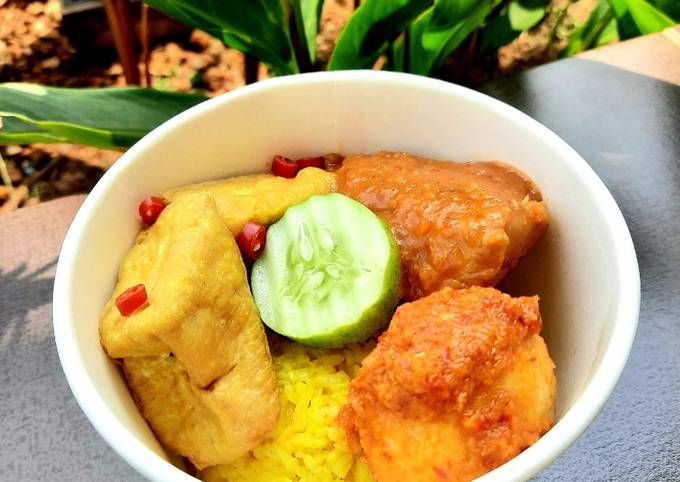 Cara Gampang Membuat Rice Bowl Nasi Kuning yang Sempurna