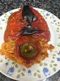 560. Stuffed Peppers with Beef and Rice (main dish: beef)