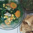 Sayur bening bayam segar