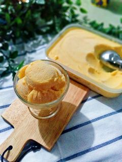 Foto resep Mango ice cream homemade