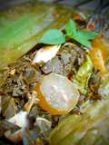 Pepes Ikan Barakuda Daun Singkong