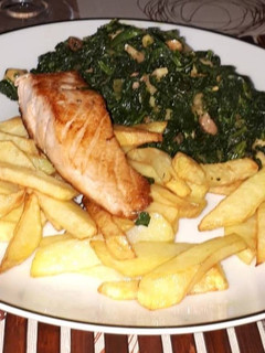 Una foto de Salmón a la Plancha