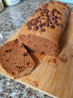 Una foto de Budín de chocolate con harina integral