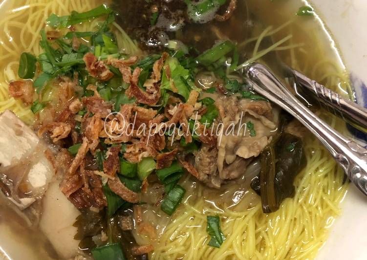 Resepi Bihun Sup Tulang Utara Baq Hang Sedap 5 Langkah Resepi Populer