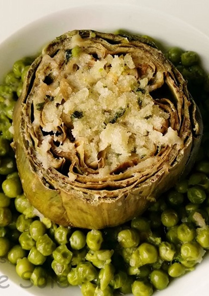 Una foto de Alcachofas rellenas