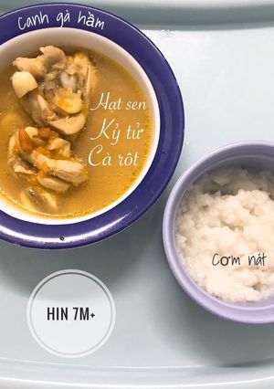 Hình của món Canh gà hầm.