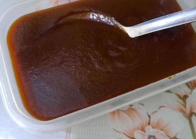 Langkah Mudah untuk Menyiapkan Saus Barbeque non pedas, Lezat Sekali