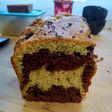 Cake "Savane" pistache -chocolat