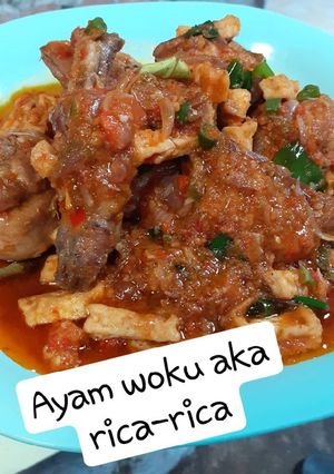 Foto resep Ayam woku aka ayam rica-rica