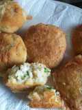 Croquetas chatas