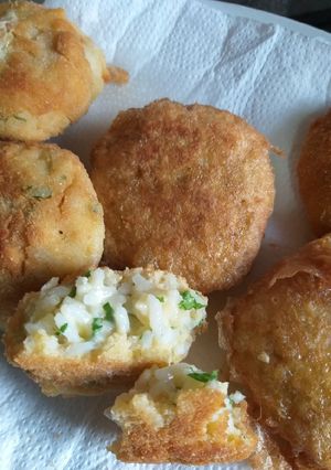 Una foto de Croquetas chatas