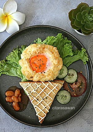 Gambar Telur Berawan atau Cloud Eggs
