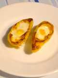 Pommes de terre et œufs de caille