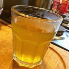 A picture of Jeera water.
