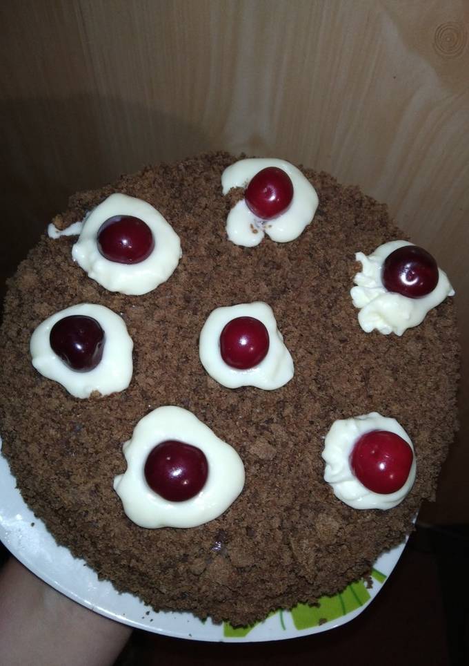 Торт "П'яна вишня" 🍒