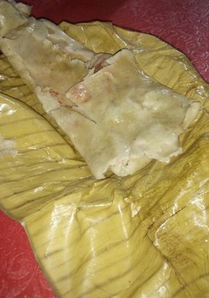 A picture of Oaxacan Chileajo Tamales.