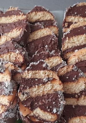 Diabetikus zebra szelet recept fotója