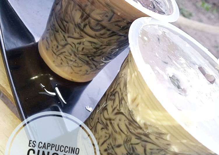 Resep: AppetizingEs Cappuccino Cincau