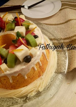 Foto resep Chiffon keju lumer