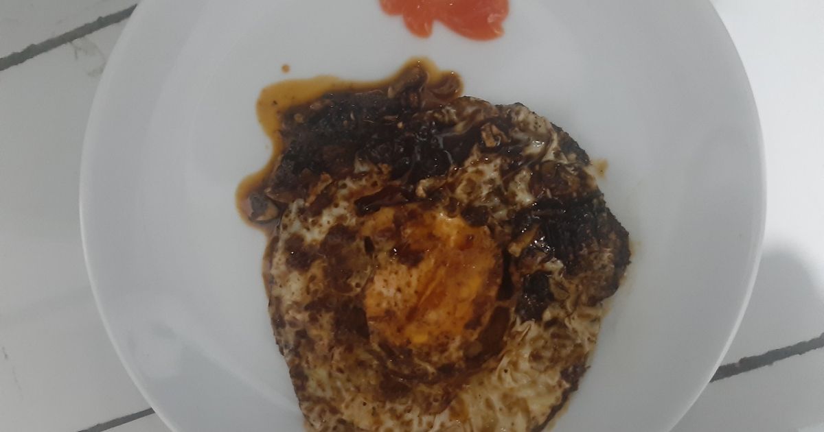 Telur Ceplok Kecap Bumbu Instan