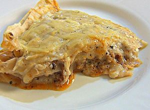 Фото Лазанья из лаваша. Вкусный рецепт.