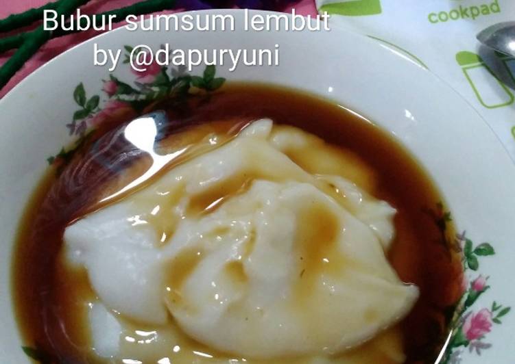 Bubur sumsum lembut