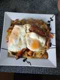Leek Mushroom Onion fry up