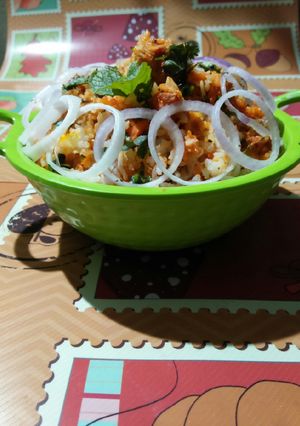A picture of Paneer Biryani.