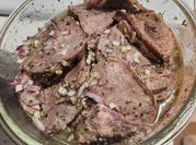 Una foto de lengua de res