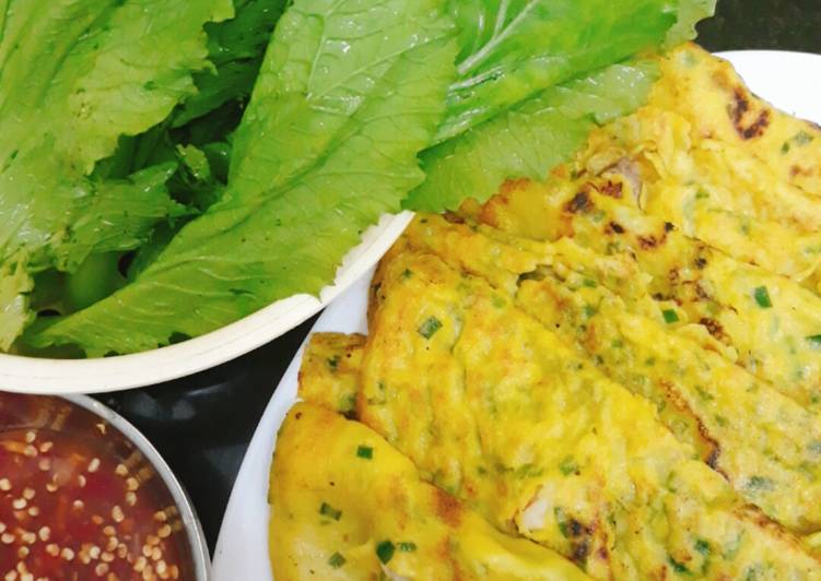 Recipe of Super Quick Homemade Vietnamese pancake (bánh xèo)