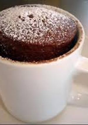 Una foto de Mini Tortita de Chocolate en microondas en menos de 10 minutos