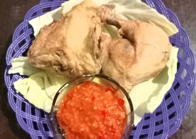 Resep Ayam Pop Simpel, Enak Banget