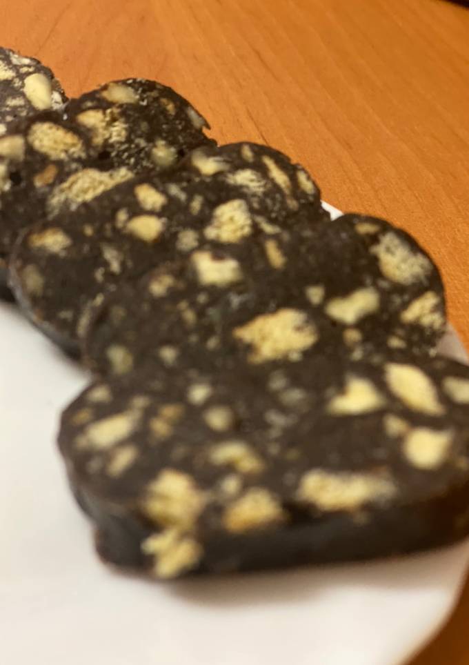 Шоколадная колбаска
