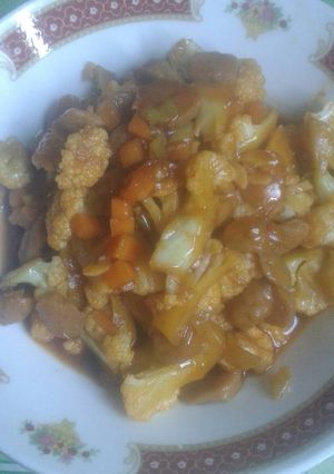 Foto resep Bunga kol asam manis pedas