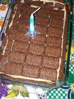 Una foto de Torta fría sin horno