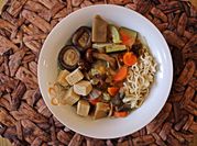 Una foto de tofu japones