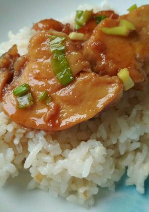 Foto resep Nasi Hainan Ayam Teriyaki