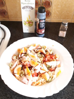 Una foto de Otra variante de ensalada de pasta. Compartida