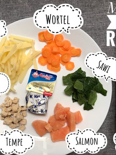Foto resep MPASI 6+ Salmon tumis