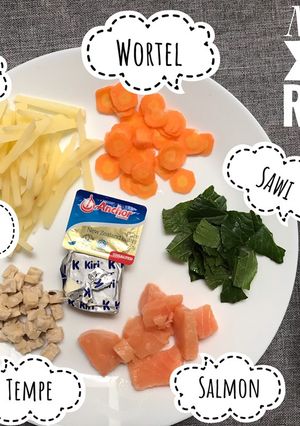 Foto resep MPASI 6+ Salmon tumis