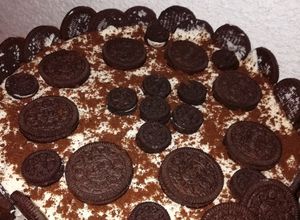 Una foto de Cheesecake de Oreo