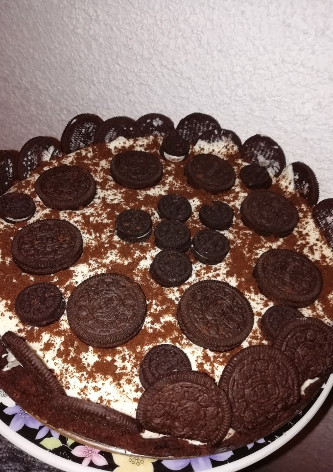 Una foto de Cheesecake de Oreo