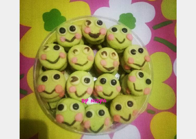 Resep Keroppi German Butter Cookies, Sempurna
