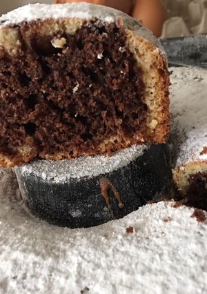 Una foto de Torta marmolada