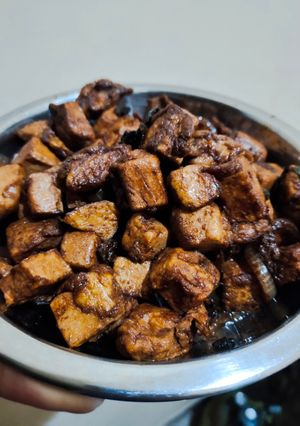 Foto resep Tahu telur kecap enak, bergizi dan murah