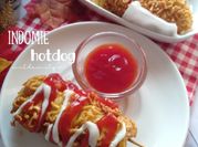 Gambar hot dog mozzarella