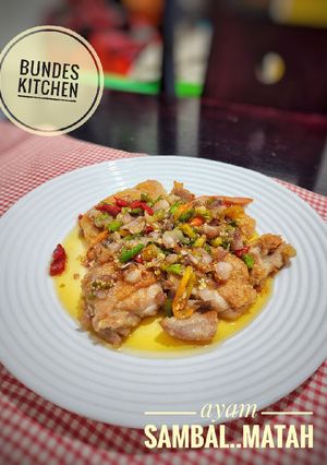 Foto resep Ayam sambal matah praktis