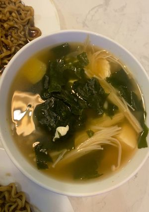 Hình của món Canh rong biển.